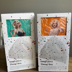 Marilyn Monroe innovated Tissue Box with Retro Design
